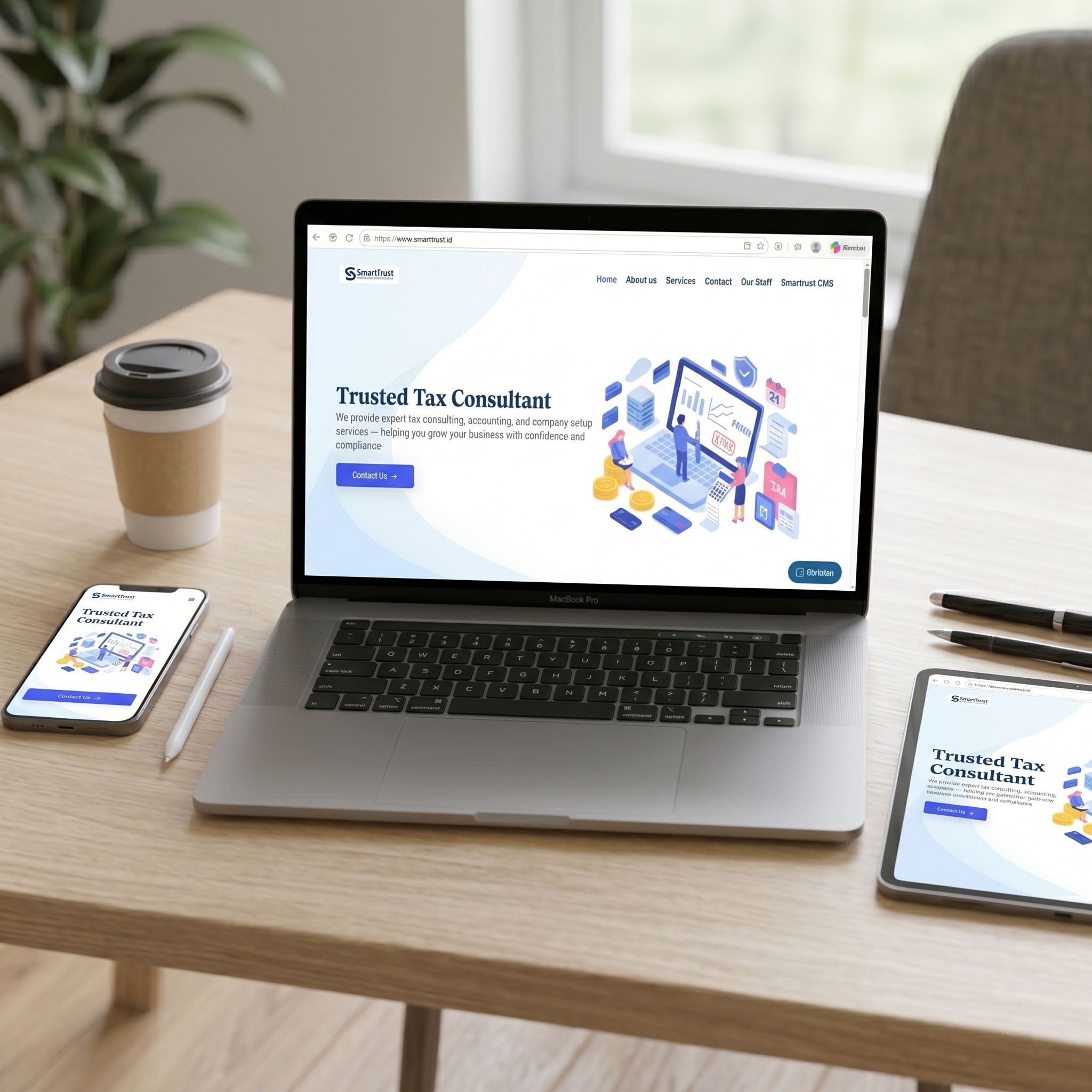 Smartrust Consulting Website